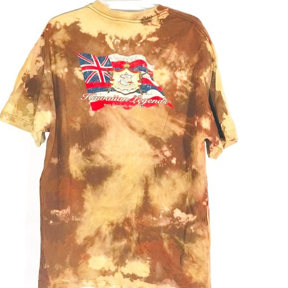 Hawaiian Other - HAWAIIAN LEGENDS  X Custom Tie Dye Tee Shirt